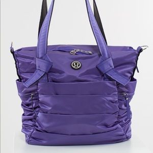 Purple Lululemon bag